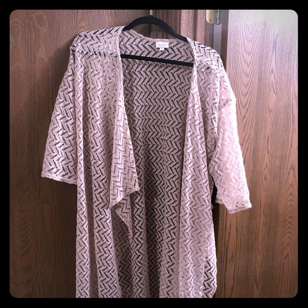 LuLaRoe lace duster